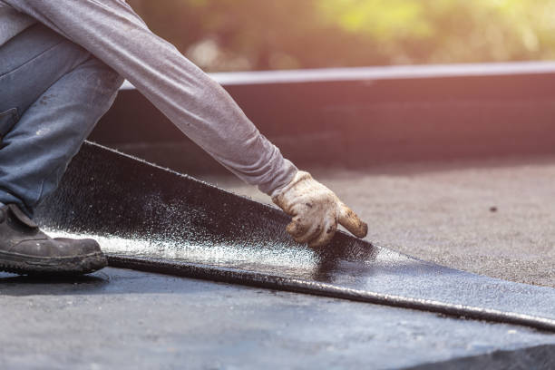 Professional Emergency Waterproofing technician working in Schoolcraft, MI